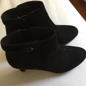 Clarks black boots, size 8